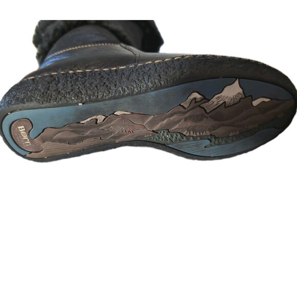 Born Women's Black Size 8.5/40 Medium Width Leather Winter Boots - Picture 11 of 14